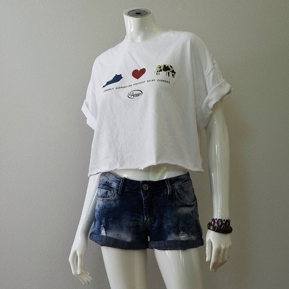 Tops - Kentucky proud cropped shirt